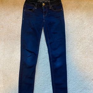 Dark Wash American Eagle Stretch Stretch Jeans